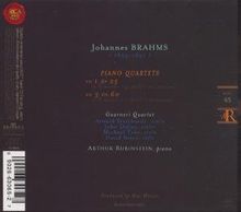 Johannes Brahms (1833-1897): Klavierquartette Nr.1 &amp; 3, CD