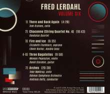 Fred Lerdahl (geb. 1943): Music of Fred Lerdahl Vol.6, CD