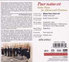 Stile Antico - Puer natus est (Tudor Music), Super Audio CD