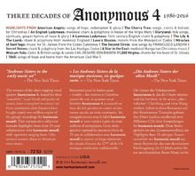 Anonymous 4 - Three Decades of Anonymous 4, CD