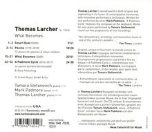 Thomas Larcher (geb. 1963): Klavierwerke "What Becomes", CD