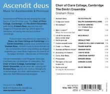 Clare College Choir Cambridge - Ascendit Deus, CD