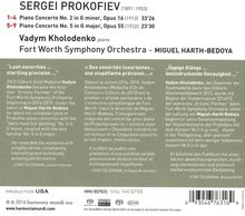 Serge Prokofieff (1891-1953): Klavierkonzerte Nr.2 &amp; 5, Super Audio CD