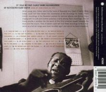 Blind Gary Davis: If I Had My Way: Early Home Recordings, CD