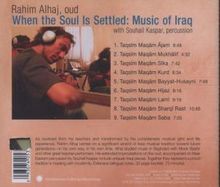 Rahim AlHaj: When The Soul Is Settled, CD