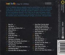 Leadbelly (Huddy Ledbetter): Leadbelly Sings For Children, CD