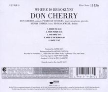 Don Cherry (1936-1995): Where Is Brooklyn?, CD