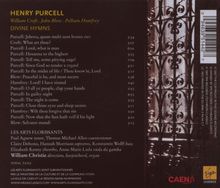 Henry Purcell (1659-1695): Harmonia Sacra (Divine Hymns &amp; Dialogues), CD