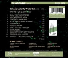 Nordic Voices sing Victoria, Super Audio CD