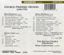 Georg Friedrich Händel (1685-1759): Dixit Dominus, CD