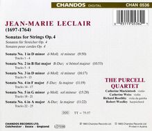 Jean Marie Leclair (1697-1764): Sonaten für 2 Violinen &amp; Bc op.4 Nr.1-6, CD