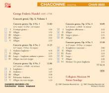 Georg Friedrich Händel (1685-1759): Concerti grossi op.6 Nr.1-5, CD