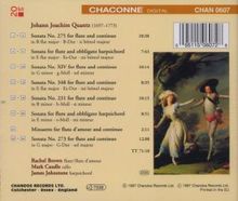 Johann Joachim Quantz (1697-1773): 7 Flötensonaten, CD