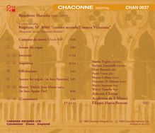 Benedetto Marcello (1686-1739): Requiem "cantato secondo l'usanza Venetiana", CD