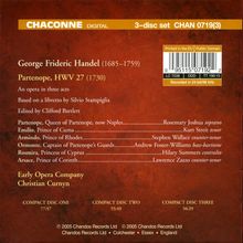 Georg Friedrich Händel (1685-1759): Partenope, 3 CDs