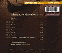 Alessandro Marcello (1669-1747): Violinkonzerte Nr.1-6 "La Cetra", CD