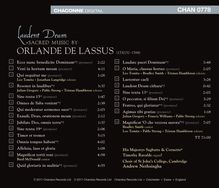 Orlando di Lasso (Lassus) (1532-1594): Geistliche Werke "Laudent Deum", CD