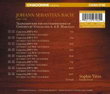 Johann Sebastian Bach (1685-1750): Transkriptionen für Cembalo, CD
