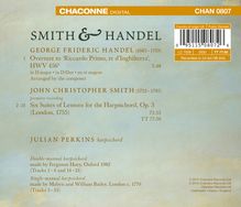 John Christopher Smith (1712-1795): Six Suites of Lessons for the Harpsichord op.3, CD