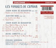 Joseph Bodin de Boismortier (1689-1755): Kammermusik - Les Voyages de l'amour, CD