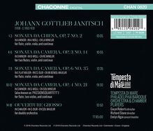 Johann Gottlieb Janitsch (1708-1763): Sonate da Chiesa e da Camera, CD
