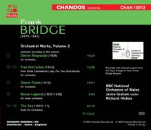 Frank Bridge (1879-1941): Orchesterwerke Vol.2, CD