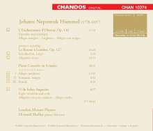 Johann Nepomuk Hummel (1778-1837): Klavierkonzert A-Dur, CD