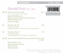 Gerald Finzi (1901-1956): Cellokonzert op.40, CD