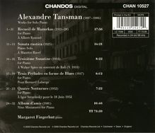 Alexandre Tansman (1897-1986): Klavierwerke, CD