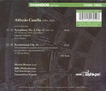 Alfredo Casella (1883-1947): Symphonie Nr.2 op.12, CD
