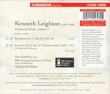 Kenneth Leighton (1929-1988): Orchesterwerke Vol.3, CD