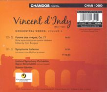 Vincent d'Indy (1851-1931): Orchesterwerke Vol.4, CD