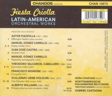 Fiesta Criolla - Lateinamerikanische Orchesterwerke, CD