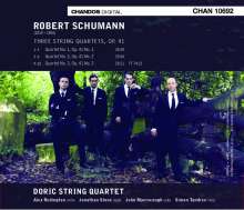 Robert Schumann (1810-1856): Streichquartette Nr.1-3, CD