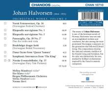 Johan Halvorsen (1864-1935): Orchesterwerke Vol.4, CD