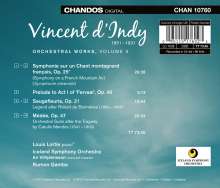 Vincent d'Indy (1851-1931): Orchesterwerke Vol.5, CD