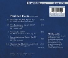 Paul Ben-Haim (1897-1984): Kammermusik, CD