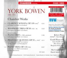 York Bowen (1884-1961): Kammermusik, CD