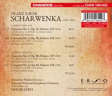 Xaver Scharwenka (1850-1924): Klavierkonzerte Nr.1-4, 2 CDs