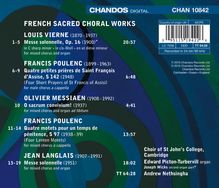 St.John's College Choir Cambridge - French Sacred Choral Works, CD