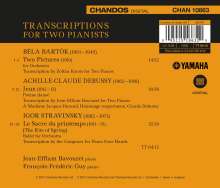 Jean-Efflam Bavouzet &amp; Francois-Frederic Guy - Transkriptionen für 2 Klaviere, CD