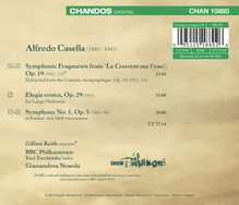 Alfredo Casella (1883-1947): Symphonie Nr.1 op.5, CD