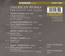 Paul Watkins - Amercian Works for Cello &amp; Piano, CD