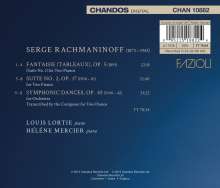 Sergej Rachmaninoff (1873-1943): Werke für 2 Klaviere, CD