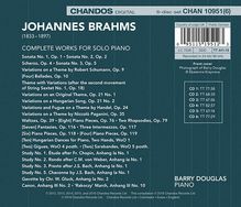 Johannes Brahms (1833-1897): Werke für Klavier solo Vol.1-6, 6 CDs
