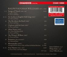 Ralph Vaughan Williams (1872-1958): Songs of Travel Nr.1-9, CD