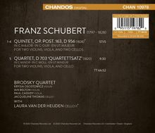 Franz Schubert (1797-1828): Streichquintett D. 956, CD