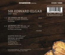 Edward Elgar (1857-1934): Streichquartett op.83, CD