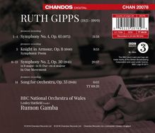 Ruth Gipps (1921-1999): Symphonien Nr.2 &amp; 4, CD