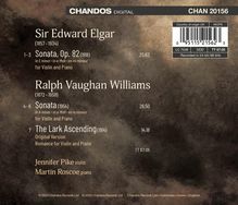 Ralph Vaughan Williams (1872-1958): Sonate für Violine &amp; Klavier a-moll, CD